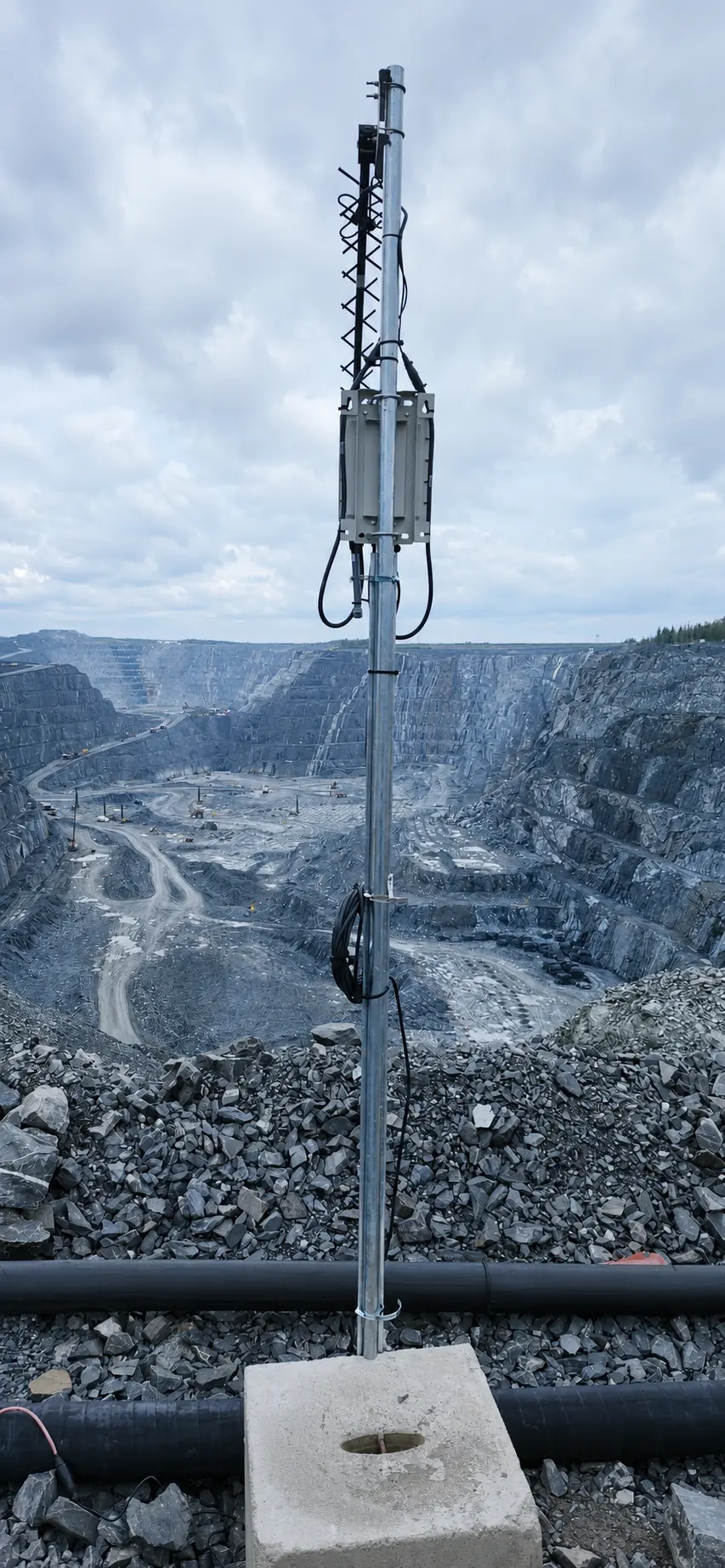 KONA Mega gateway for mining site