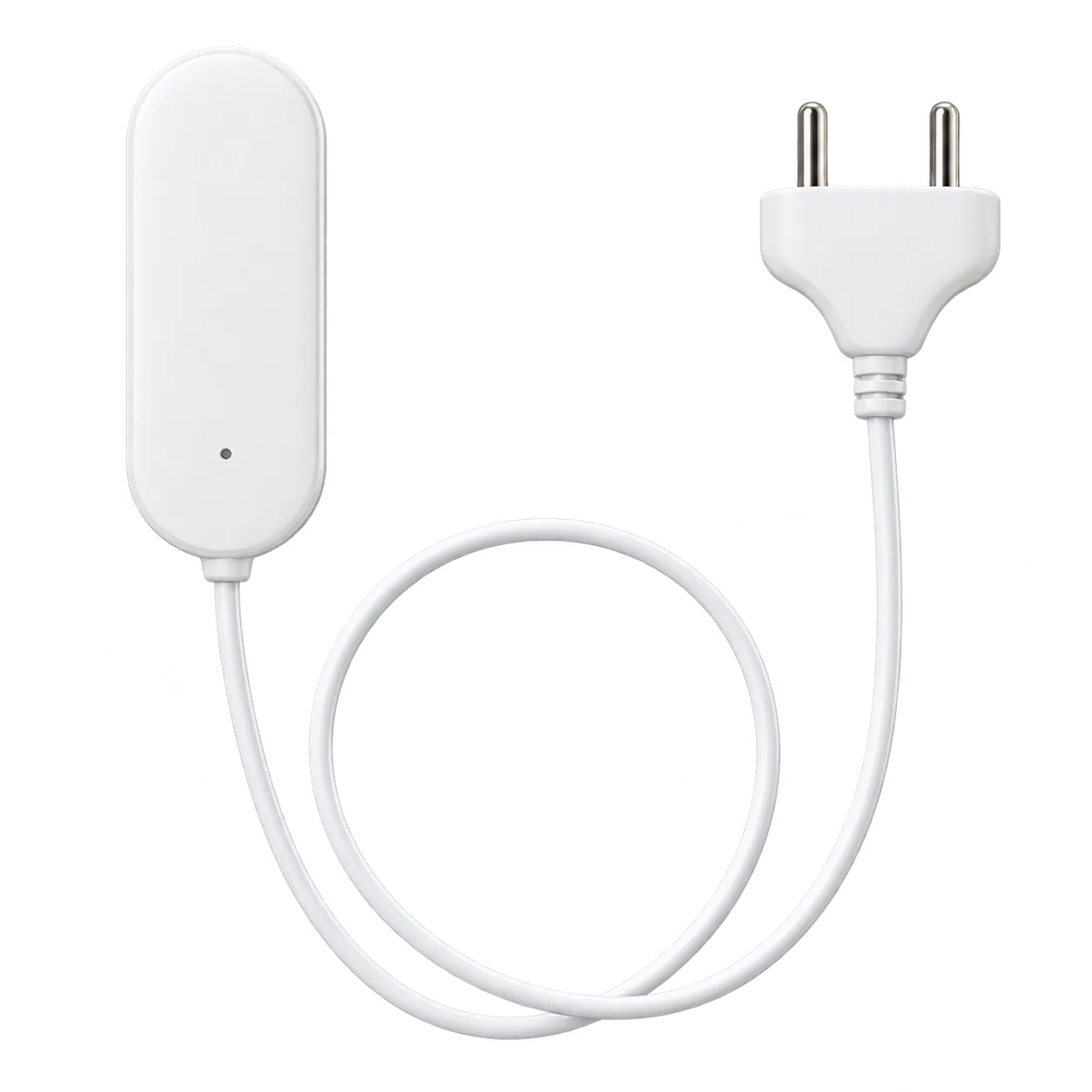 White Plug-and-Sensor Cable Device