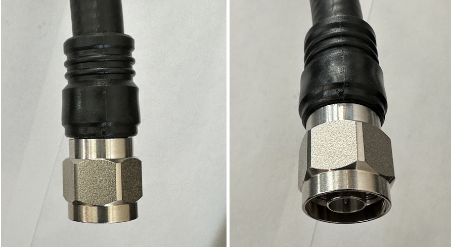 RF cable assemblies come with plated N-type