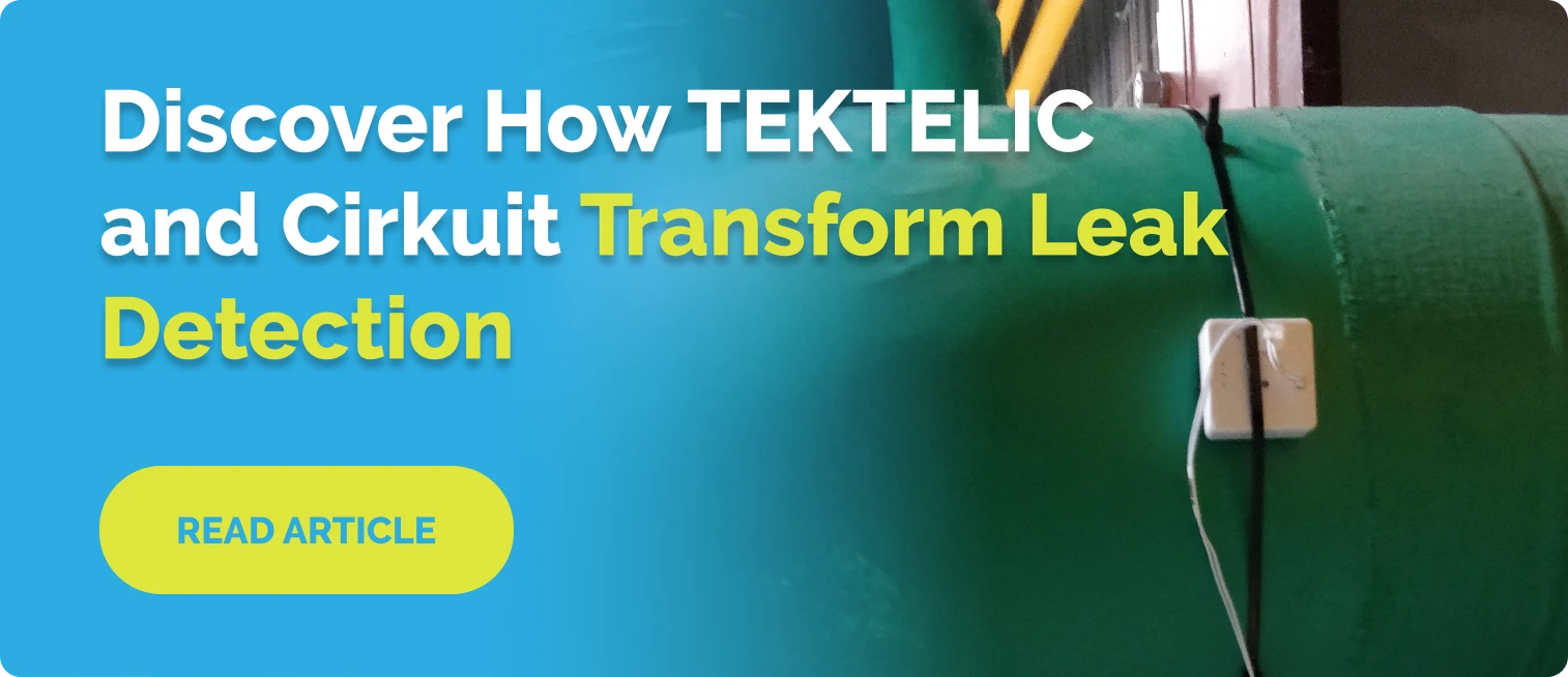 TEKTELIC's Leak Detection Solution